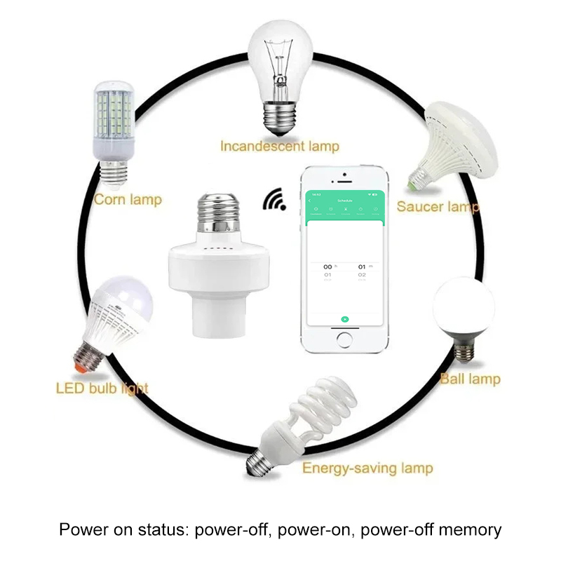 Adaptateur de douille E27 inte - Smart Home Lighting avis et prix