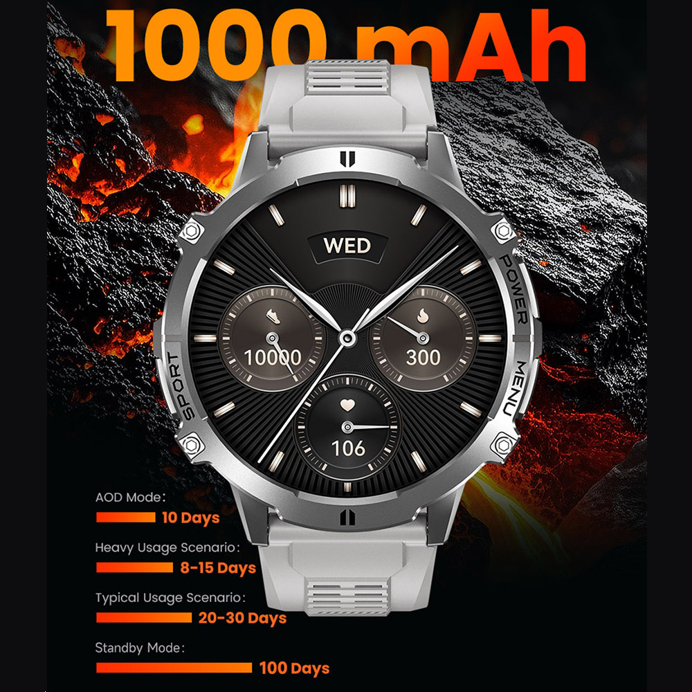 Montre connectée militaire pou - Smart Home Wellness avis et prix