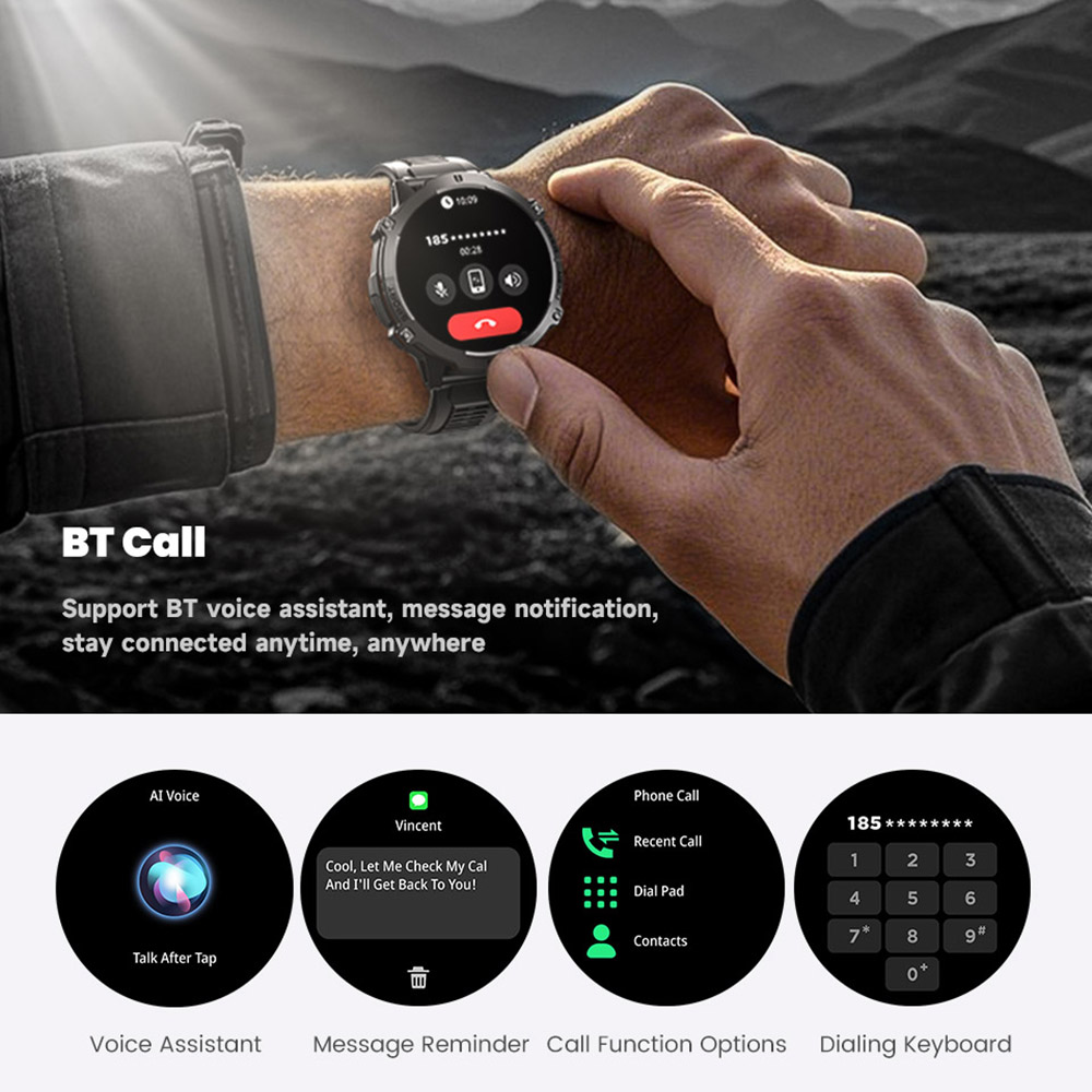 Montre connectée militaire pou - Smart Home Wellness avis et prix