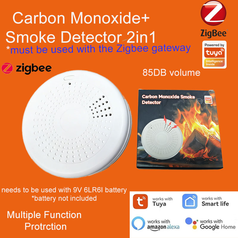 Détecteur de fumée et de CO Zi - Smart Home Mqtt avis et prix