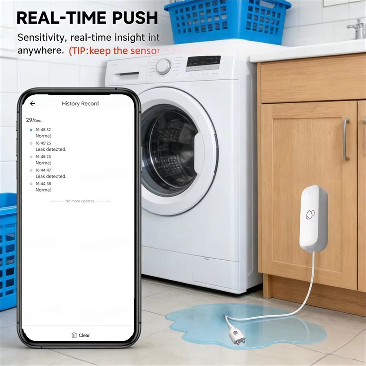 Détecteur de fuite d'eau compa - Smart Home Zigbee avis et prix