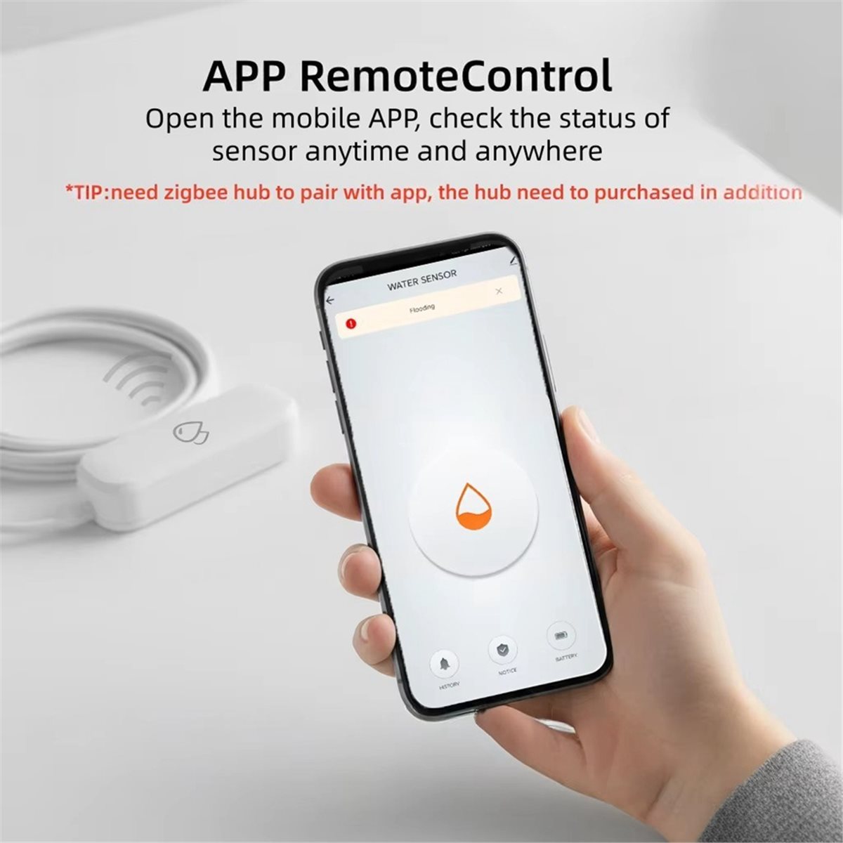 Détecteur de fuite d'eau compa - Smart Home Zigbee avis et prix