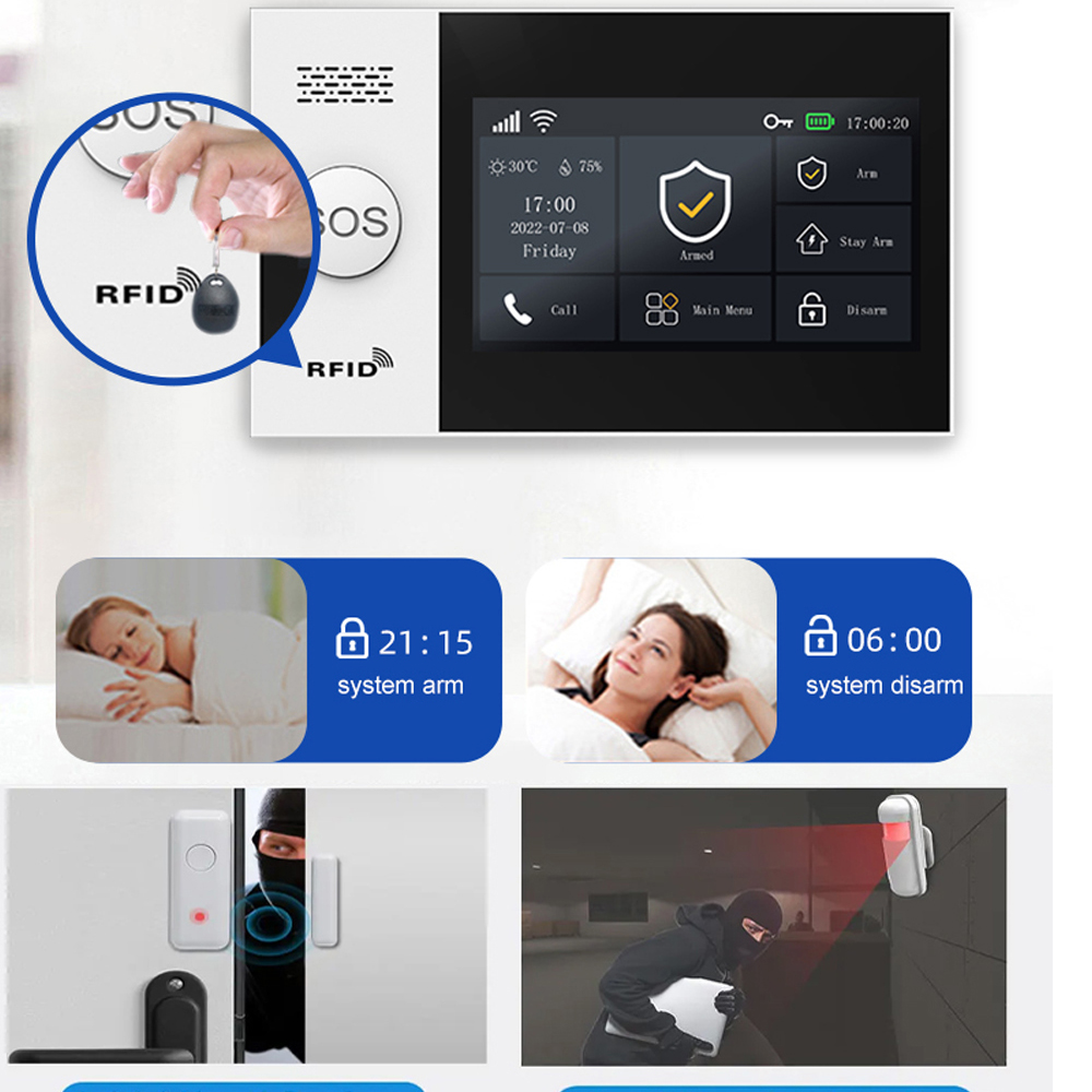 Système d'alarme domestique in - Smart Home Ecosystems avis et prix